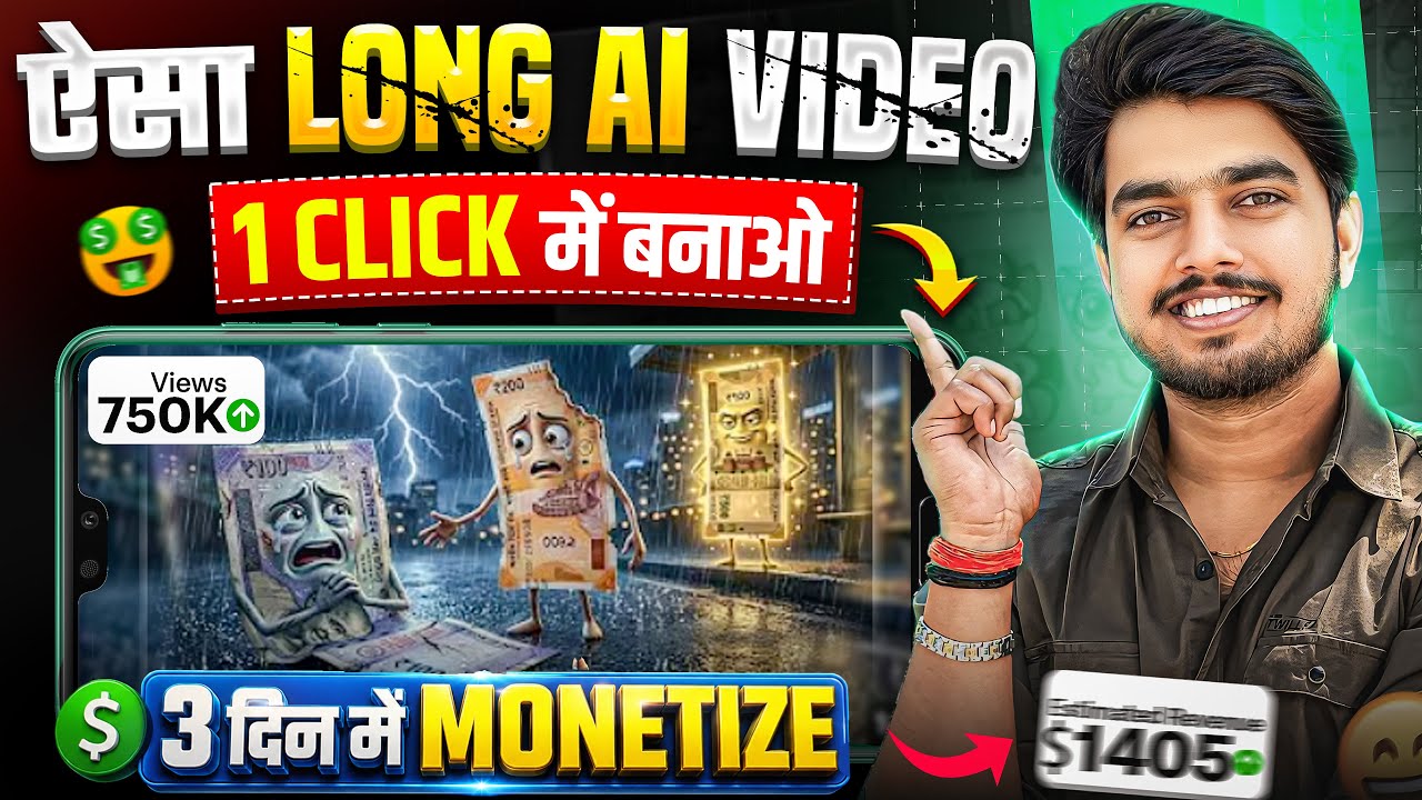 Long Ai Video Kaise Banaye✅ Text to video ai free | Ai se long video kaise banaye free | Ai courses