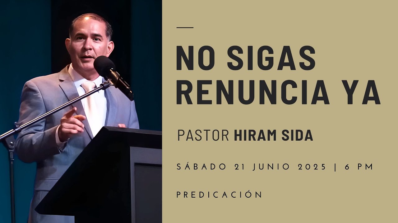 Hiram Sida - No sigas, renuncia ya