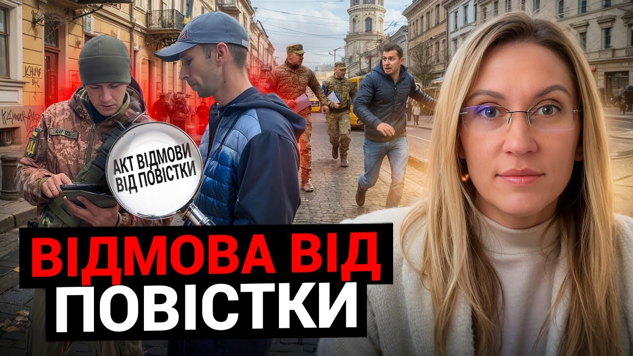 Чи можна відмовитися від повістки? Акт відмови ТЦК, закон, права та обовʼязки