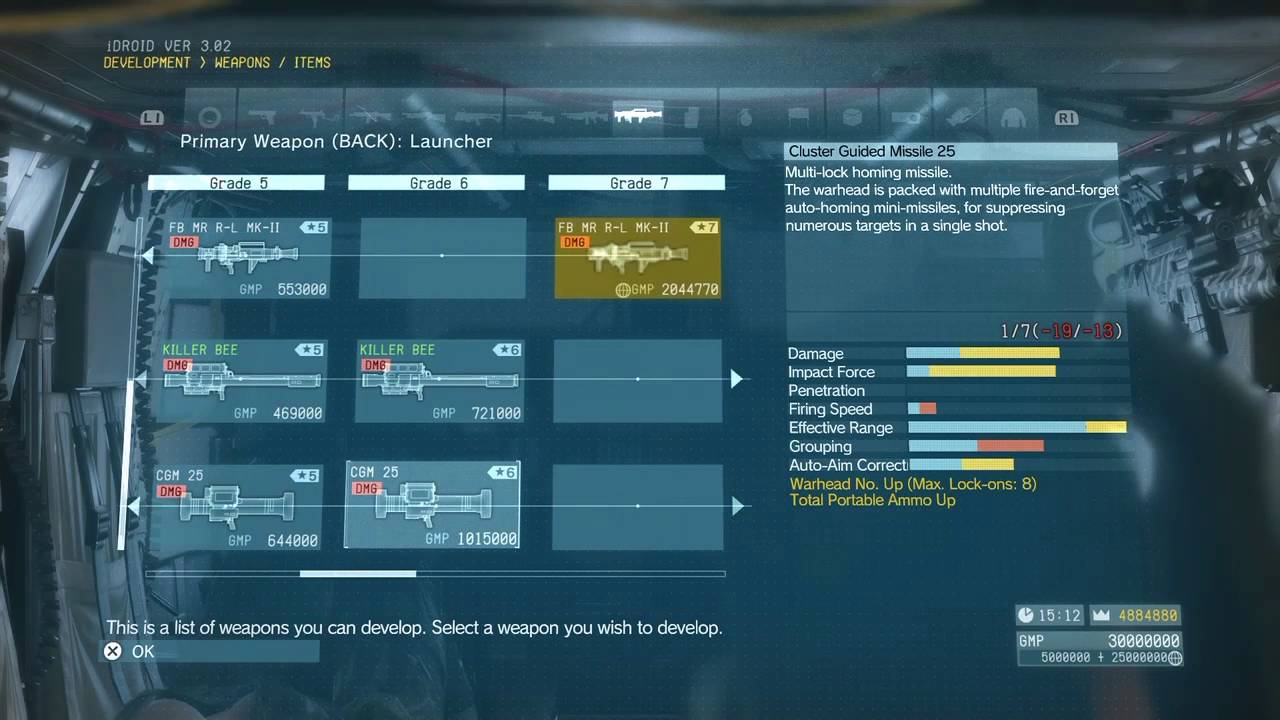 MGSV TPP FOB | I got nothing else to develop. 100% all equipments developed