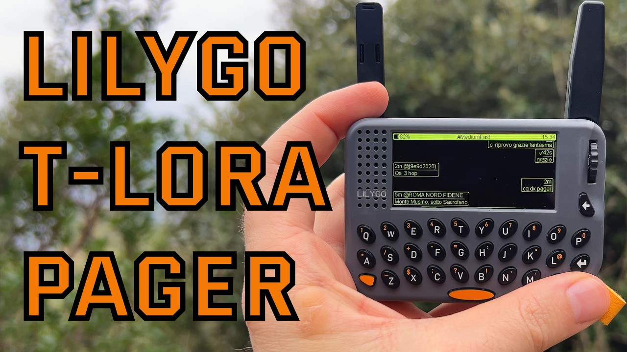 Meshtastic su LILYGO T-LORA PAGER – Panoramica e Test sul Campo
