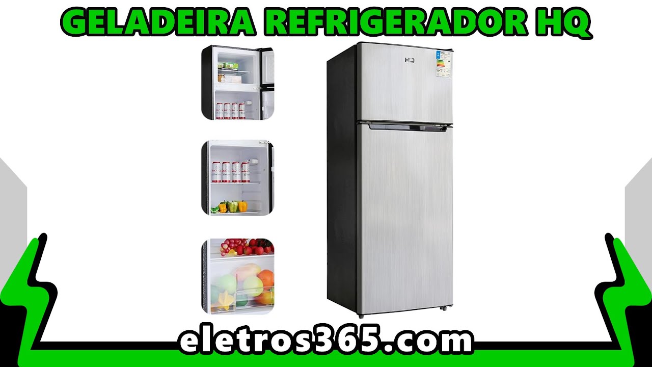 GELADEIRA REFRIGERADOR HQ DEFROST 230 LITROS