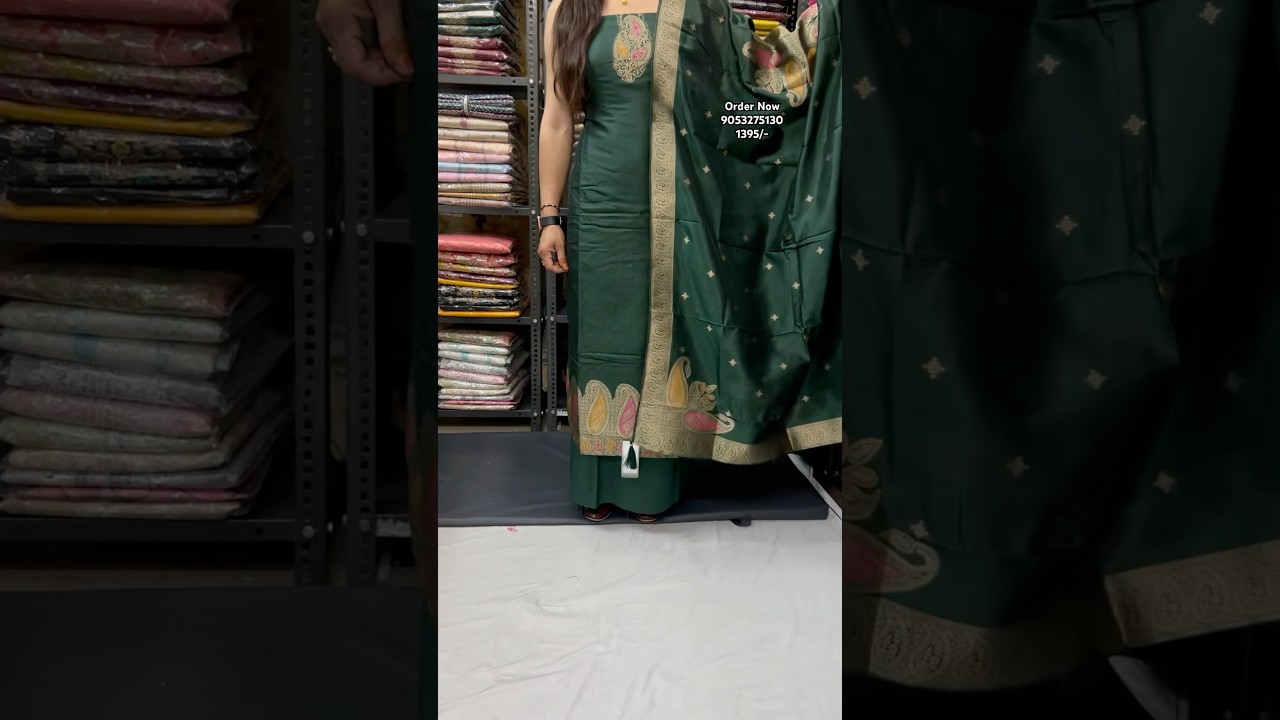 Banarasi Suit❤️1395/-order now❤️9053275130❤️#new #fashion #brand #latest #banarasi