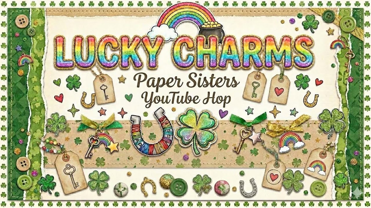 ☘️💚 Lucky Charms 💚☘️YouTube Hop Brought to you by The Paper Sisters.