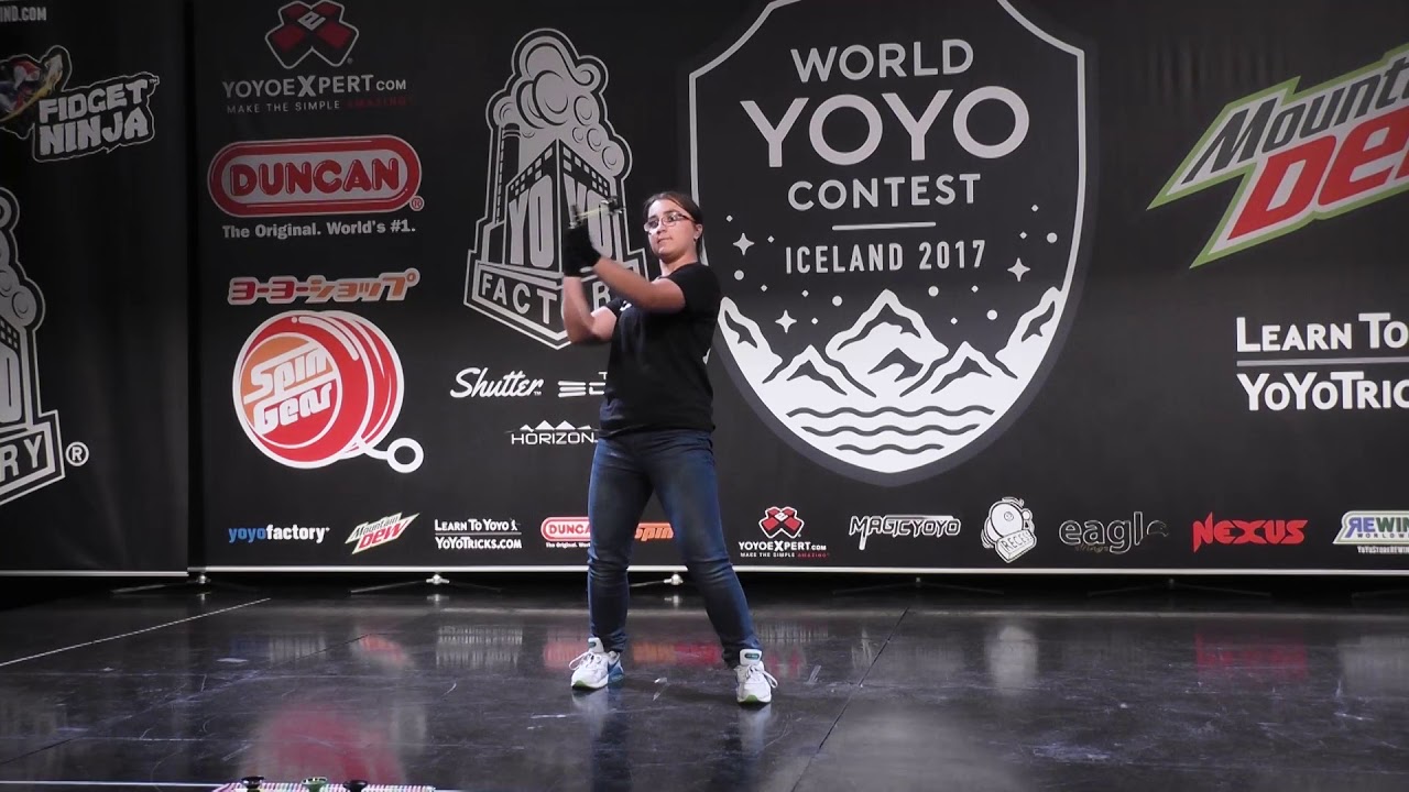 Veronika Kamenská - Women's Division - 4th Place - World Yoyo Contest 2017