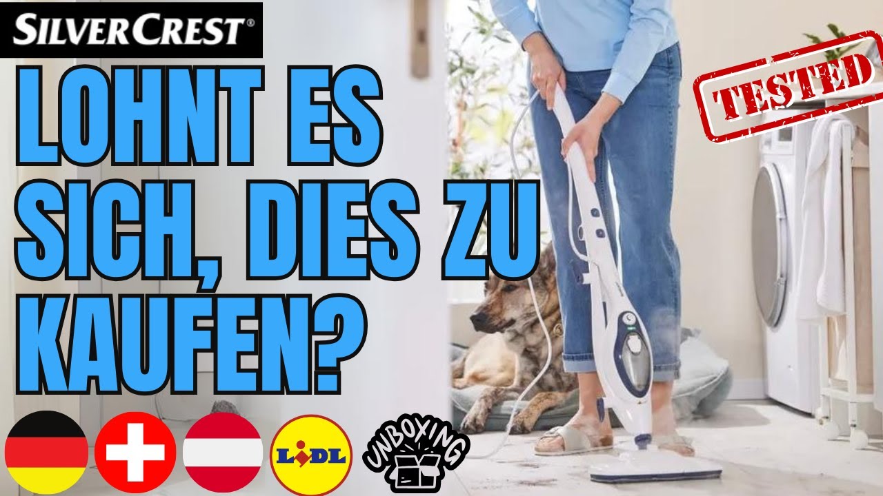 DAMPFMOPP UND HANDDAMPFREINIGER SilverCrest SDM 1500 D3 DEUTSCHLAND DEUTSCH SWITZERLAND AUSTRIA LIDL