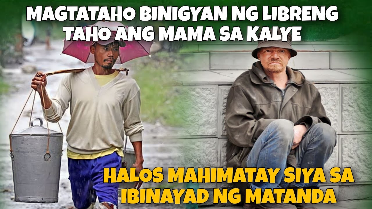 MAGTATAHO BINIGYAN NG LIBRENG TAHO ANG MATABDA SA KALYE.IYAK SIYA SA IBINAYAD NITO