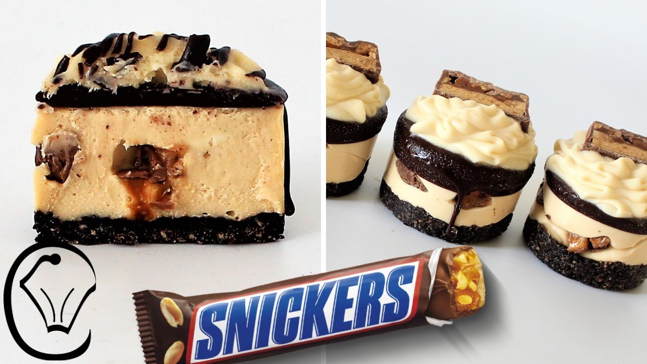 Mini Snickers Cheesecakes | Caramel Peanut Butter Chocolate Goodness! Easy Make Ahead SATISFYING!