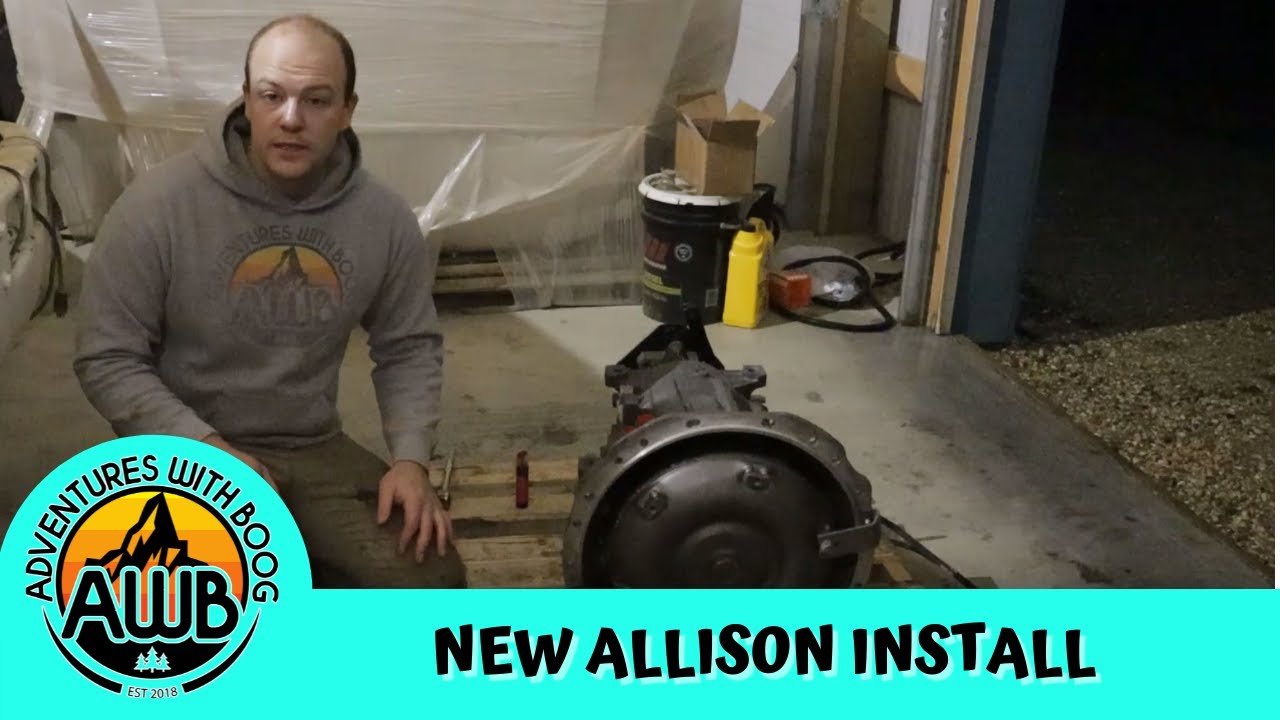 The Bus Is Back!!! Allison Transmission Install and Window Repair