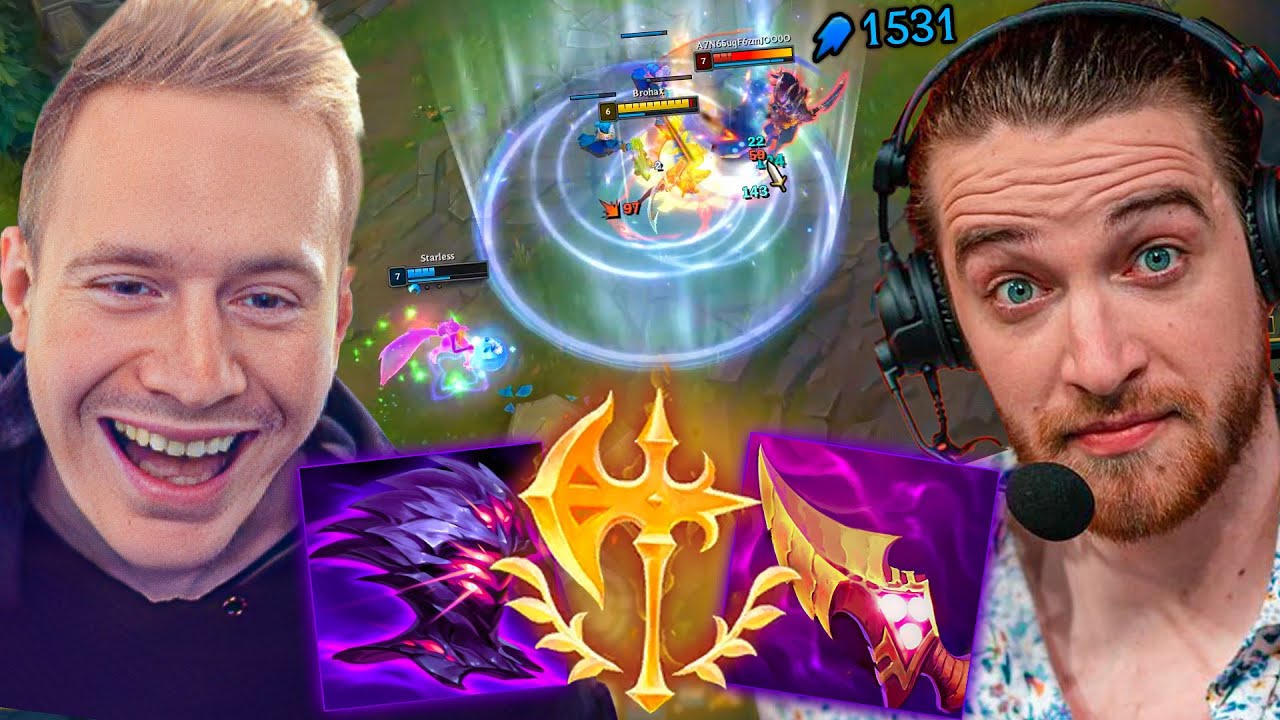 Broxah is FORCED to play Diana & Rammus, then shows how to play them! (Ft. Medic)