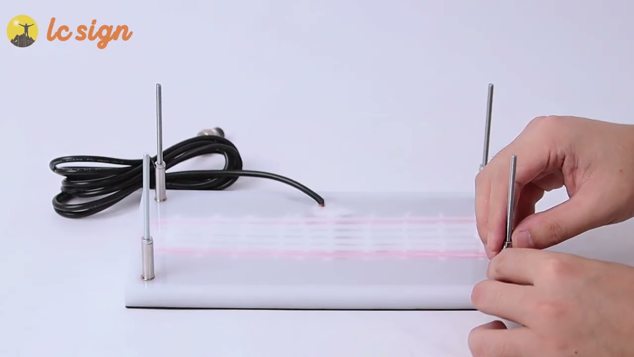 How to install Door Sign [Solar Power Version]