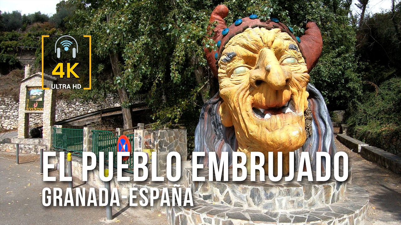 El increíble PUEBLO DE LAS BRUJAS en Granada que te dejará hechizado 🎃 SOPORTUJAR