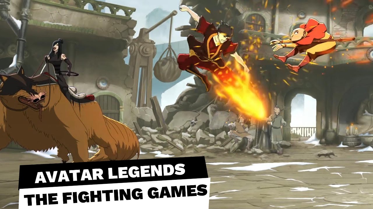 AVATAR LEGENDS THE FIGHTING GAMES