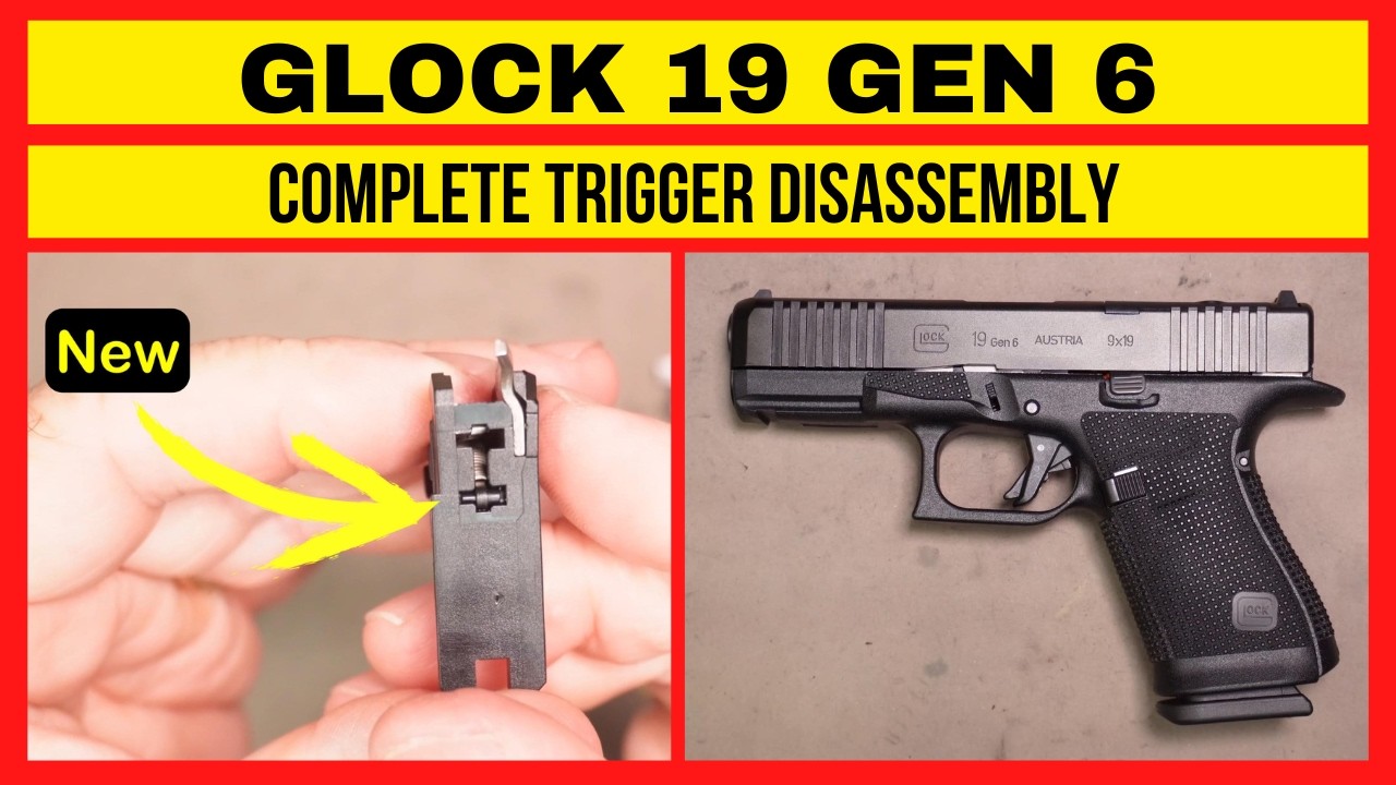 Разборка спускового механизма Glock Gen 6 &mdash; Gen 5 против Gen 6: что взаимозаменяемо?