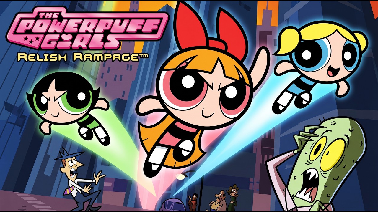 THE POWERPUFF GIRLS RELISH RAMPAGE - O JOGO DE PS2 E GAMECUBE (PT-BR)