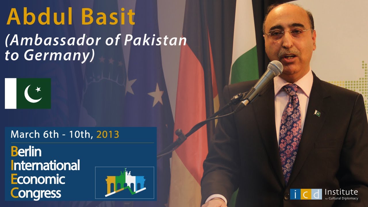 Abdul Basit (Ambassador of Pakistan to Germany)