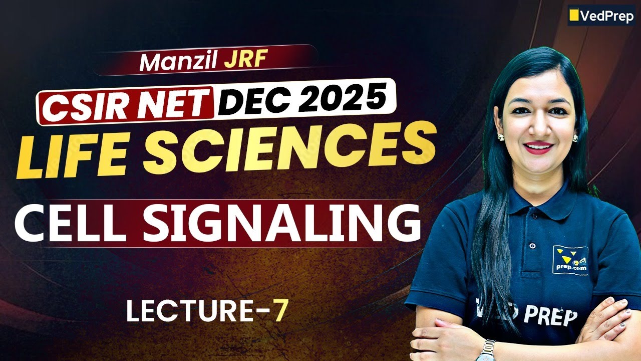 Cell Signaling Lecture 7 | Cell Signaling Complete Guide | CSIR NET Life Sciences Dec 2025