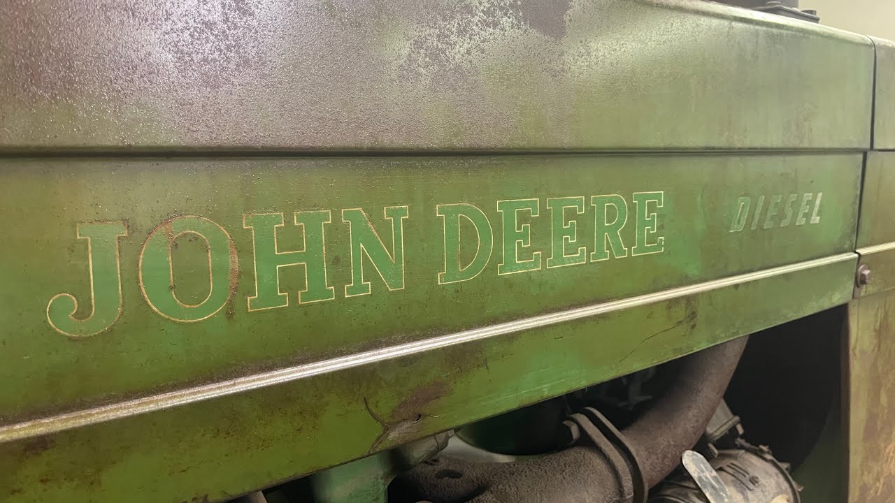 1955 John Deere Diesel 70 walk-around!