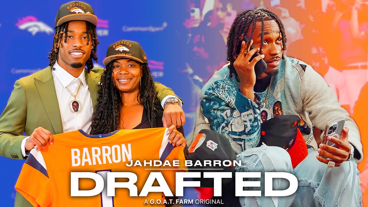 Jahdae Barron | NFL Draft Day | Denver Broncos | 