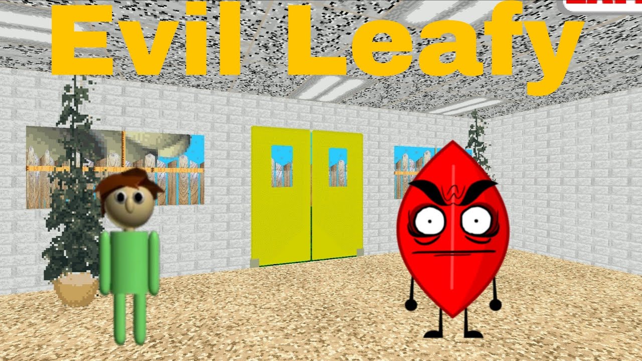 Evil Leafy (Baldi's Basics Plus Mod)