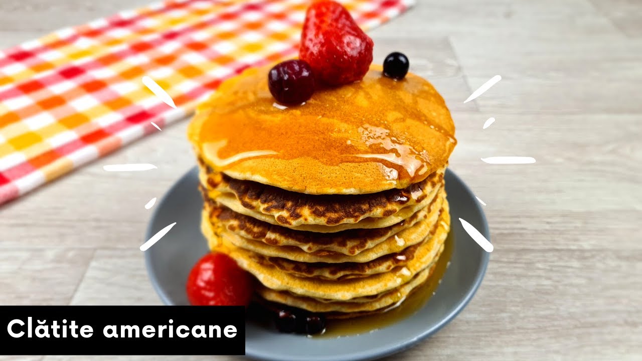 Clătite americane - cel mai simplu și delicios desert din lume