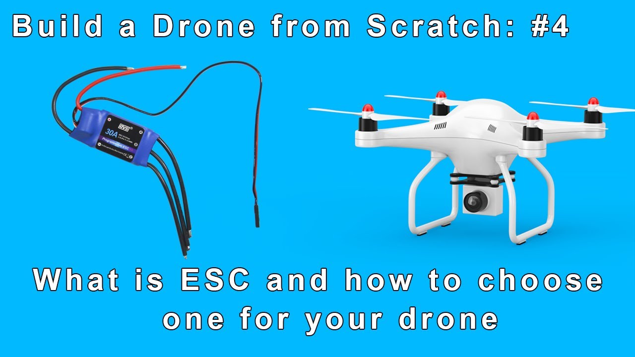 What is ESC and how to choose one for your drone