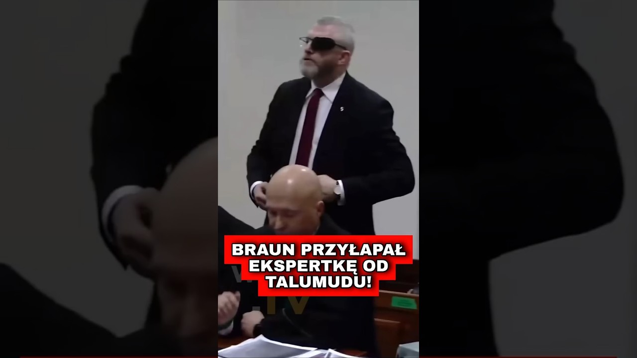 BRAUN PRZYŁAPAŁ EKSPERTKĘ OD TALMUDU!