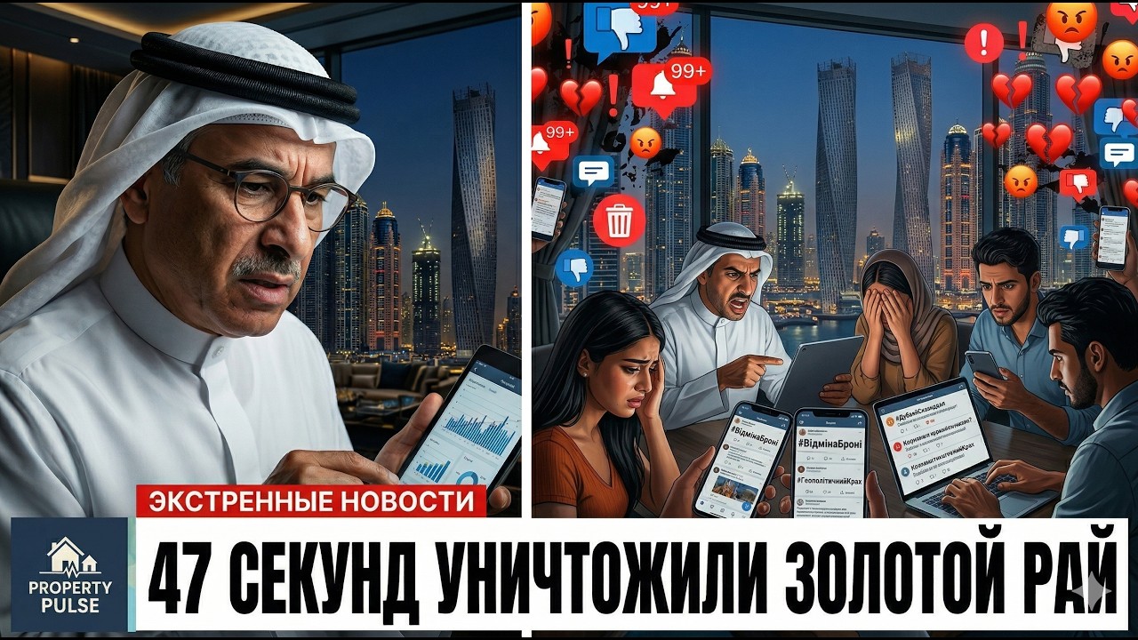 Сорок семь секунд позора уничтожили Дубай: почему туристы массово бегут из этого золотого капкана