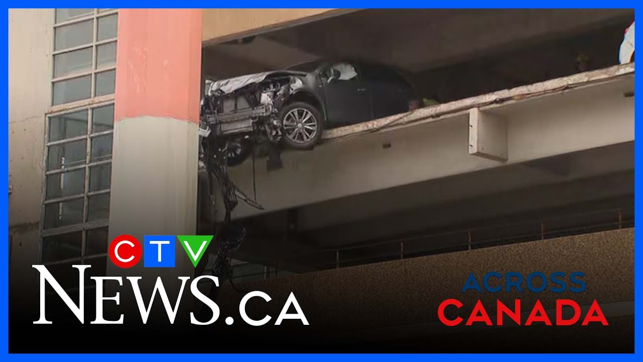 SUV hits a concrete barrier on fourth floor of Mississauga hospital | Across Canada for Sep 5, 2025