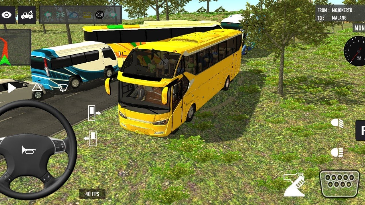 🤫BUS simulator indonesia ll new euro coach bus simulator indonesia ll new euro trock bus #simulatio