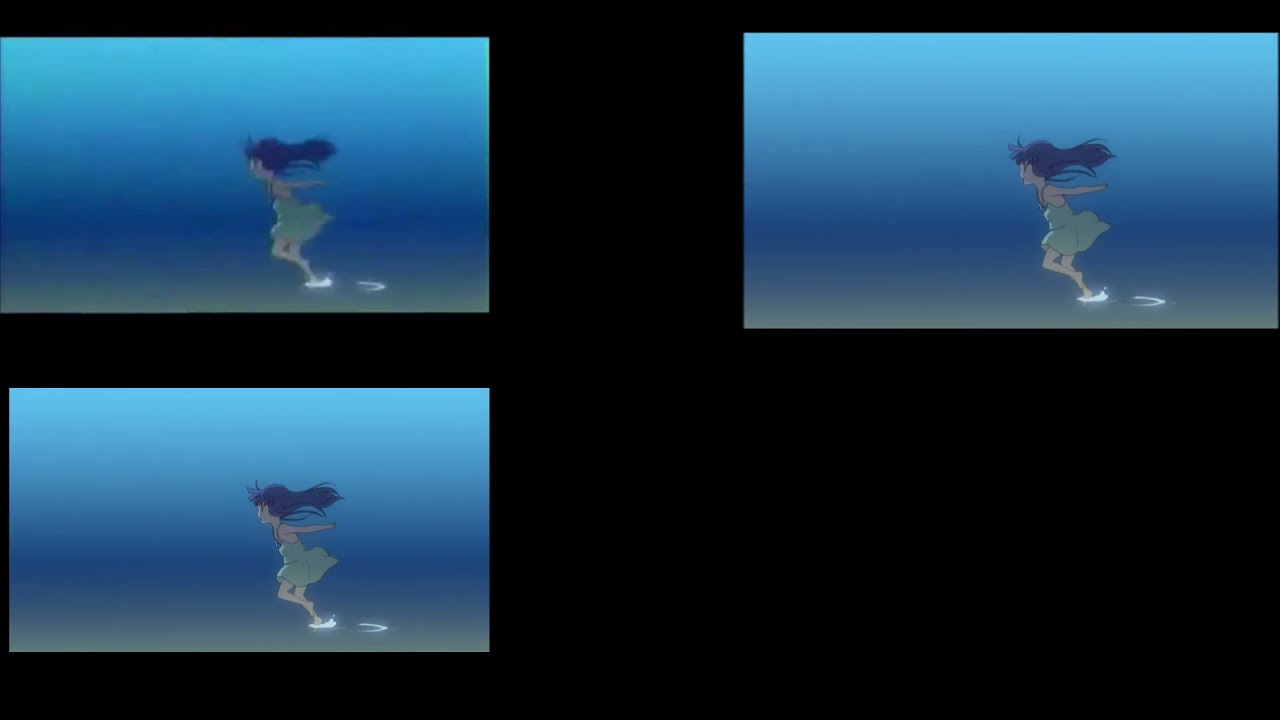 [ひぐらしのなく頃に解]「奈落の花」比較 旧/新/新差し替え