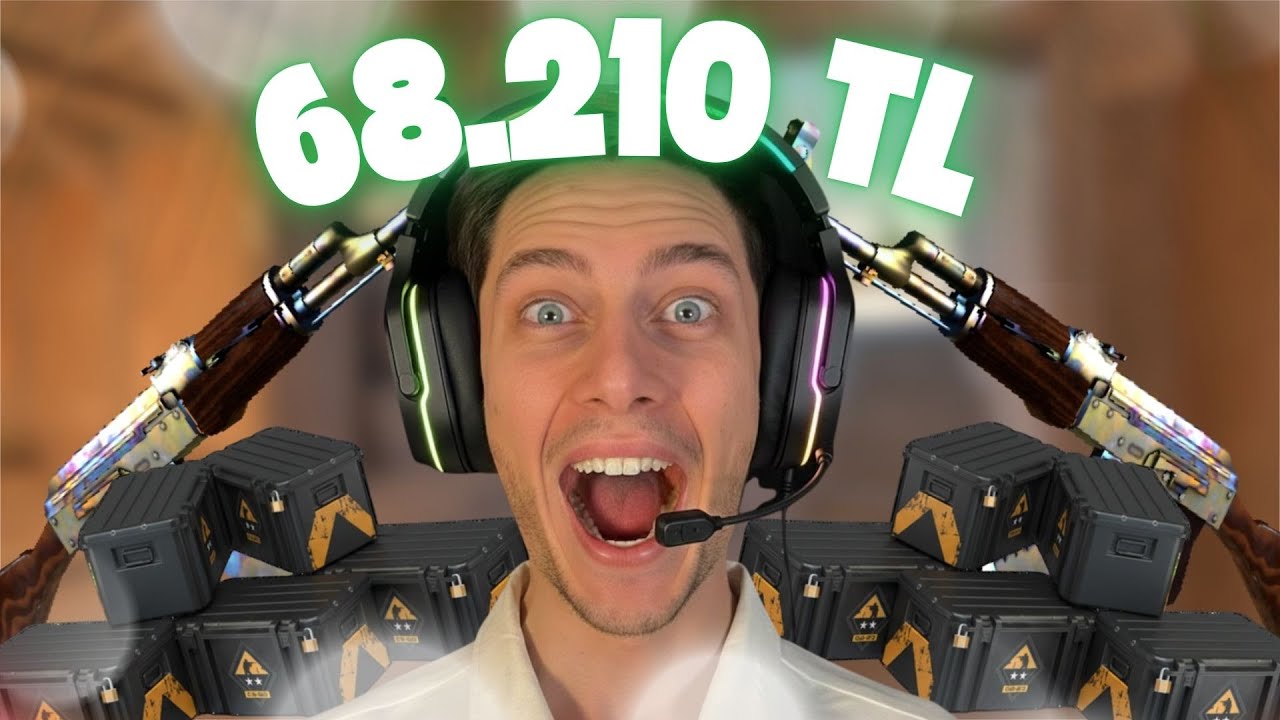 МЫ ОТКРЫЛИ 20 ОРУЖЕЙНЫХ КЕЙСОВ CS:GO! | 68.210 TL