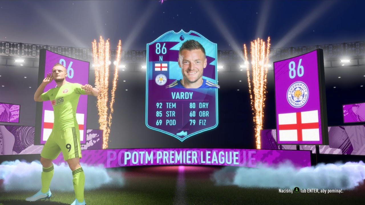 FIFA 20 | SBC - POTM PREMIER LEAGUE JAMIE VARDY 86+ !!! BARDZO SIĘ OPŁACA !!!