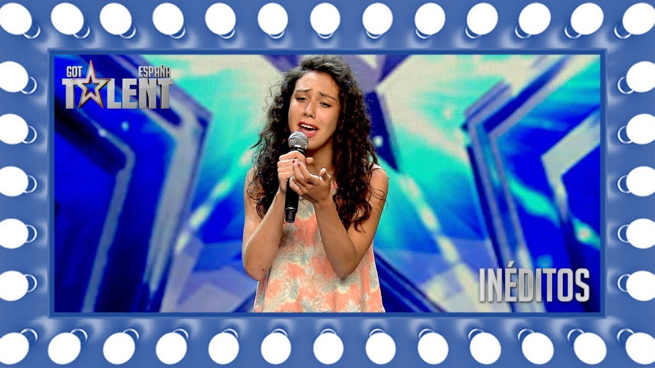 Esta joven se atreve a cantar un temazo de Alejandro Sanz | Inéditos | Got Talent España 2018