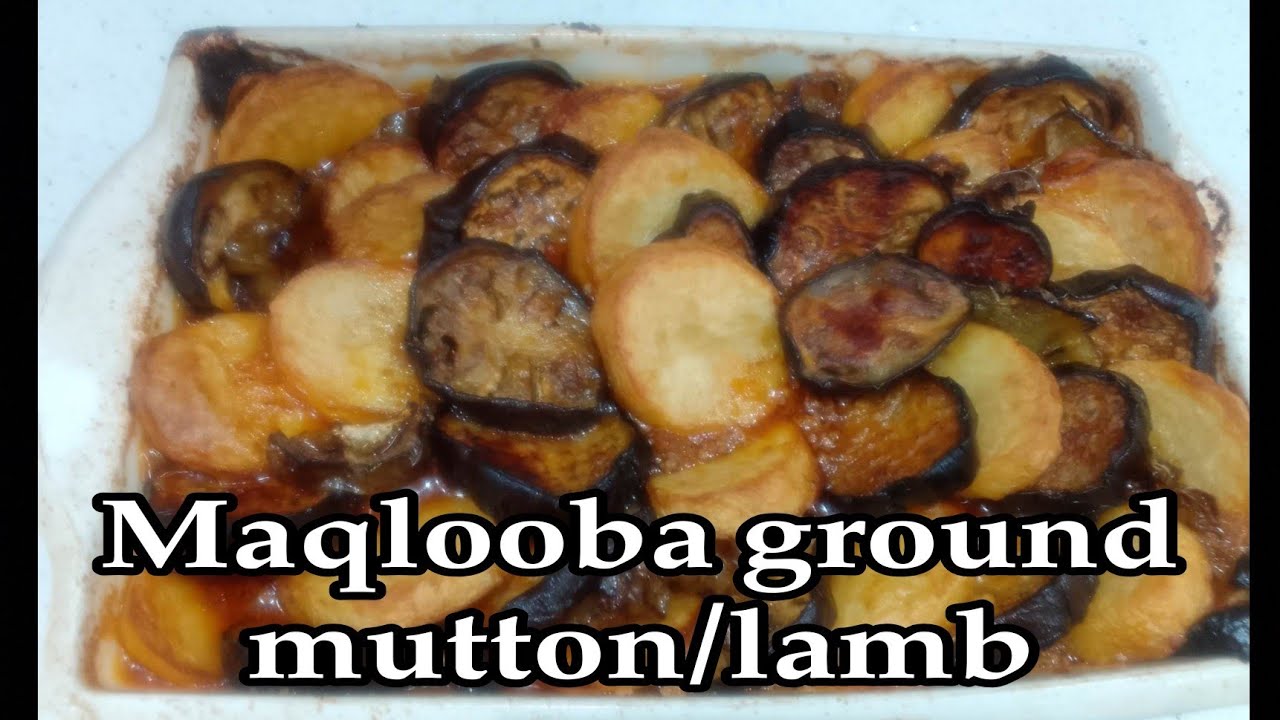 MAQLOOBA GROUND MUTTON/LAMB #subscribe #support #cooking