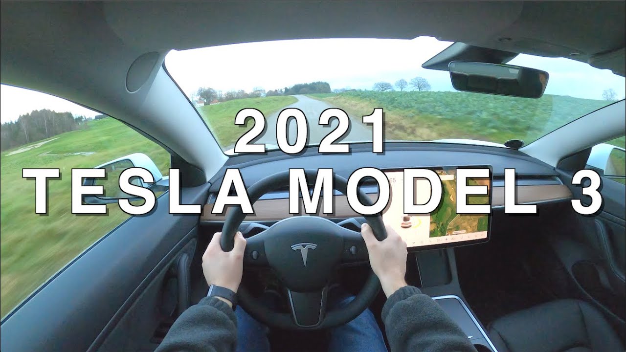 2021 Tesla Model 3 Long Range POV Review | Relaxed Drive in 4K by POVAuto