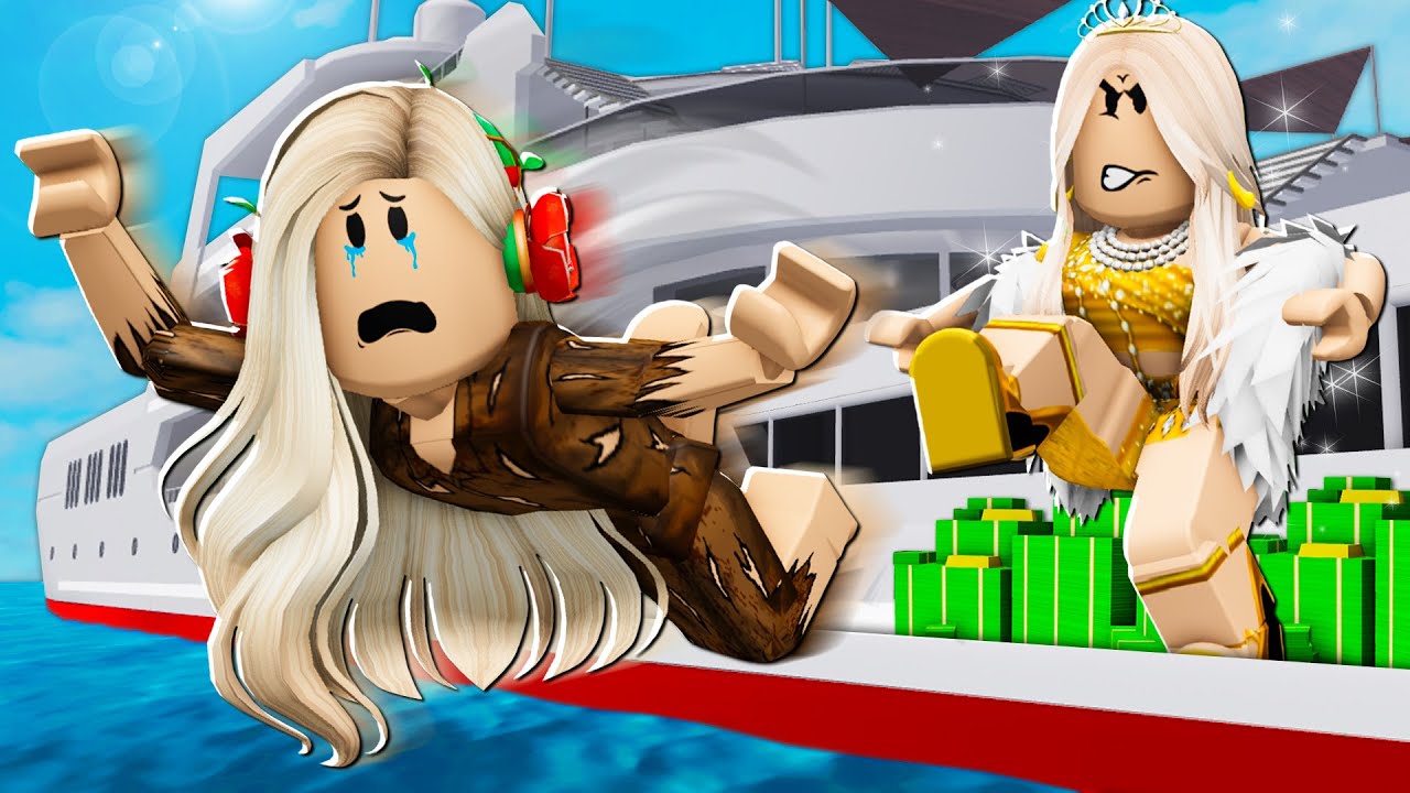 Богатая сестра НЕНАВИДЕЛА бедную сестру! (Roblox)