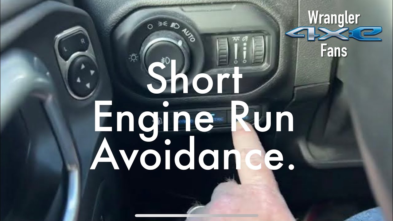 Short Engine Run Avoidance