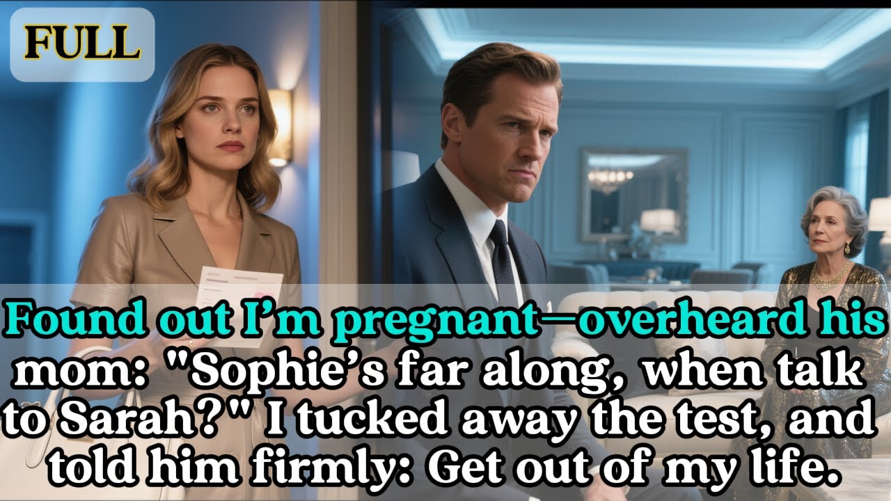 Found out I’m pregnant—overheard his mom: