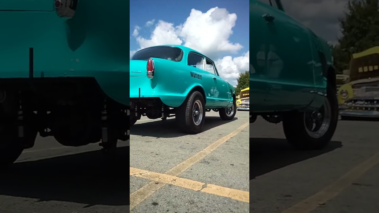 Old School AMC Rambler American 383 Street Racer Style. #AMC. #Rambler. #CarShow.