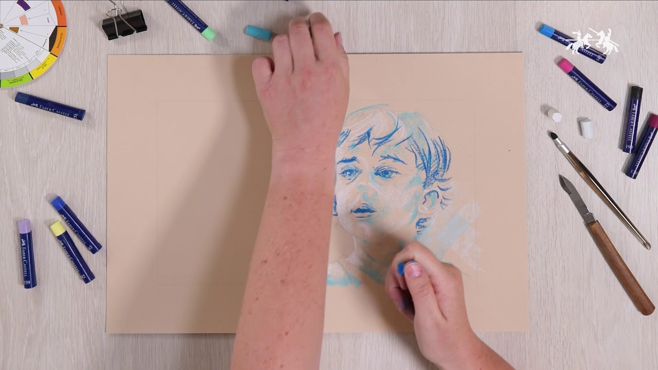 Faber-Castell: Video Oil pastels Creative Studio