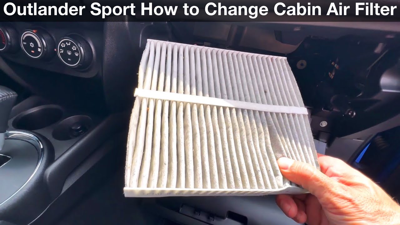 2015 Outlander Sport How to Change Cabin Air Filter
