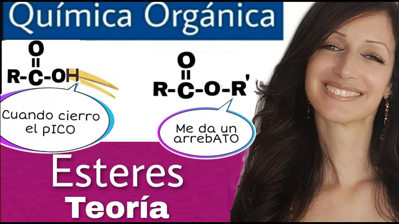 ÉSTERES - Teoría - QUÍMICA ORGÁNICA