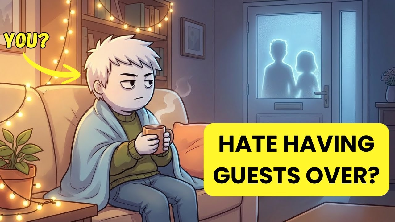 The Psychology of People Who HATE Having Guests Over