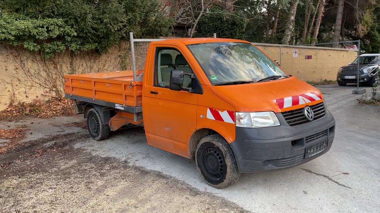 Volkswagen T5 Kipper + 1.Hand + 110.699KM