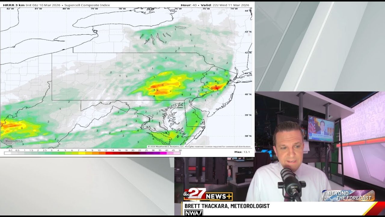 Brett's Tuesday Beyond The Forecast: Record Warmth + Severe Storm Threat
