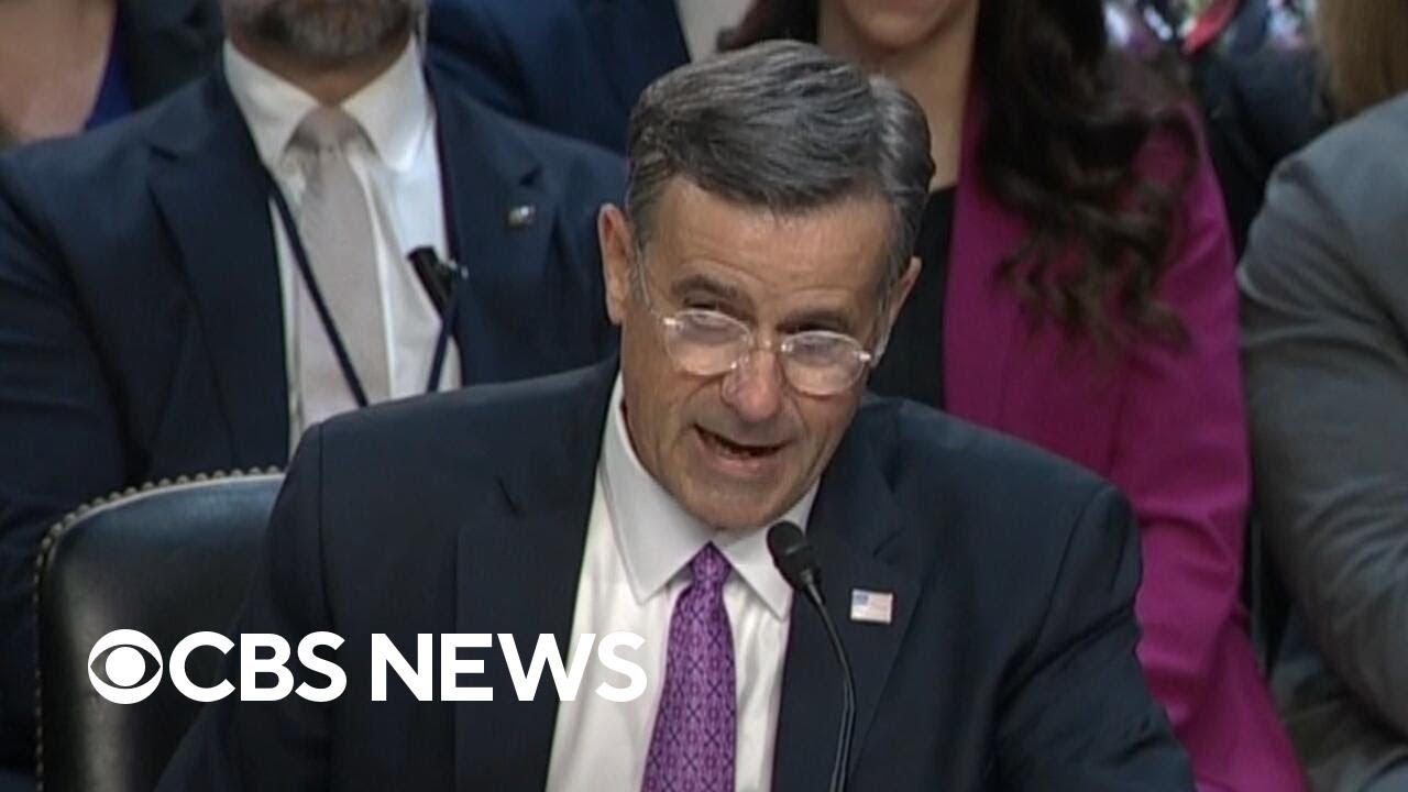 Watch: Ratcliffe says he disagrees with ex-counterterrorism official Joe Kent about Iran war