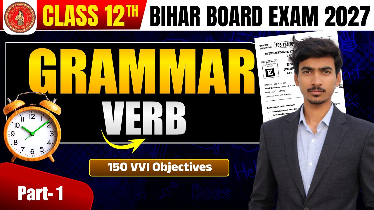 Class 12 Verb Practice Class - 1