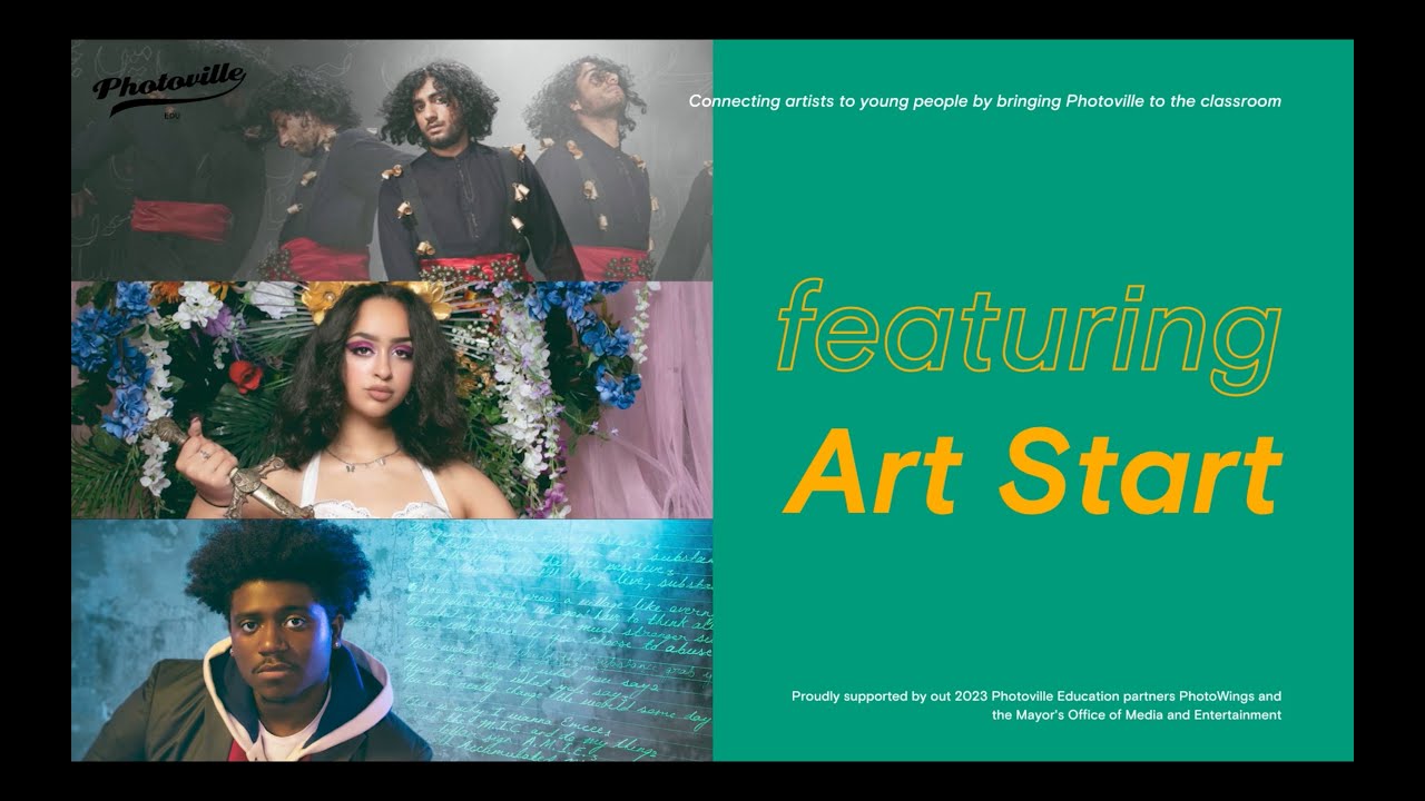 Youth Artists Exchange featuring Art Start, from Photoville Education Field Trips