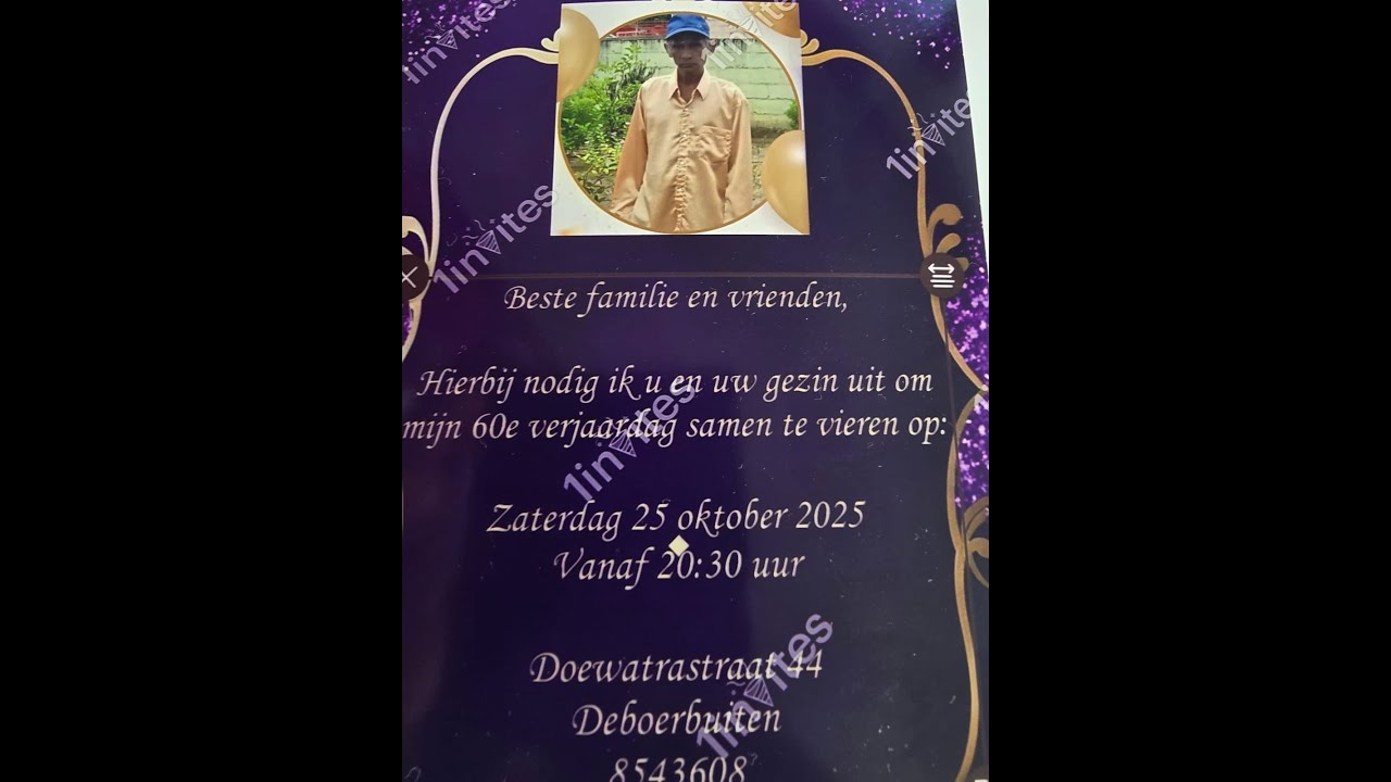 LIVESTREAMING: 60 ste verjaardag feest van Gobinda Oedainararainsing